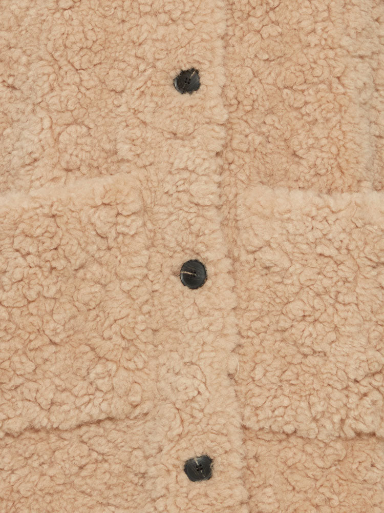 Cataleya | Women’s long faux shearling teddy coat