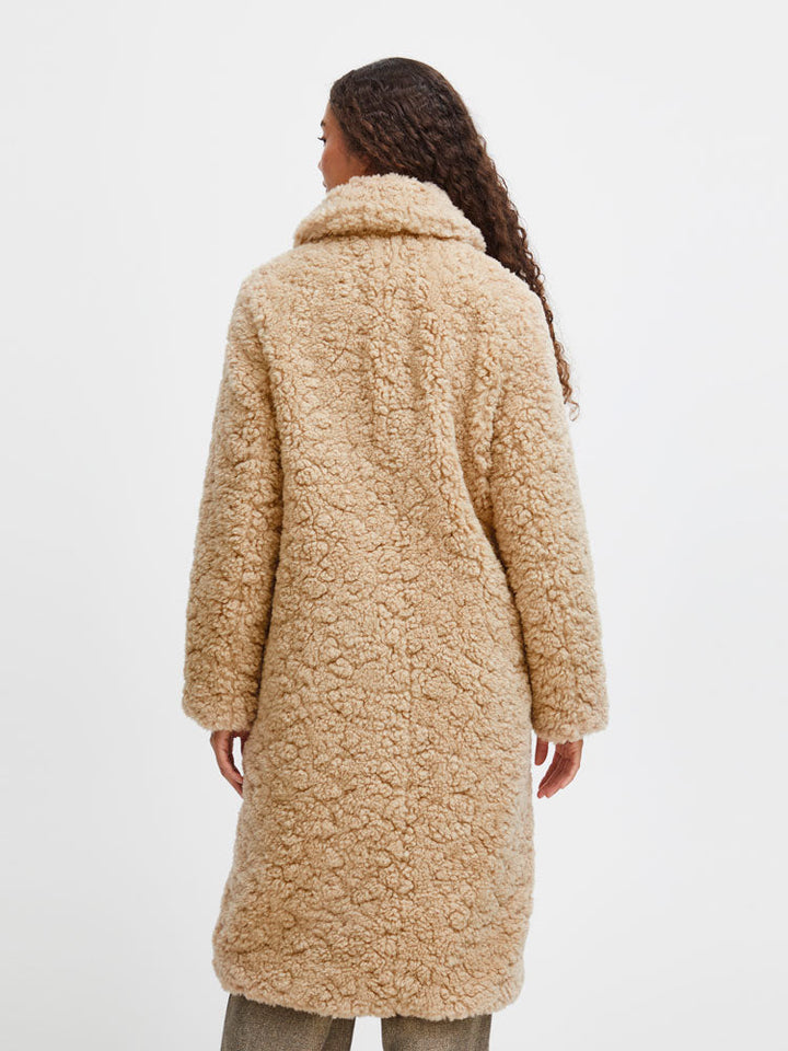 Cataleya | Women’s long faux shearling teddy coat