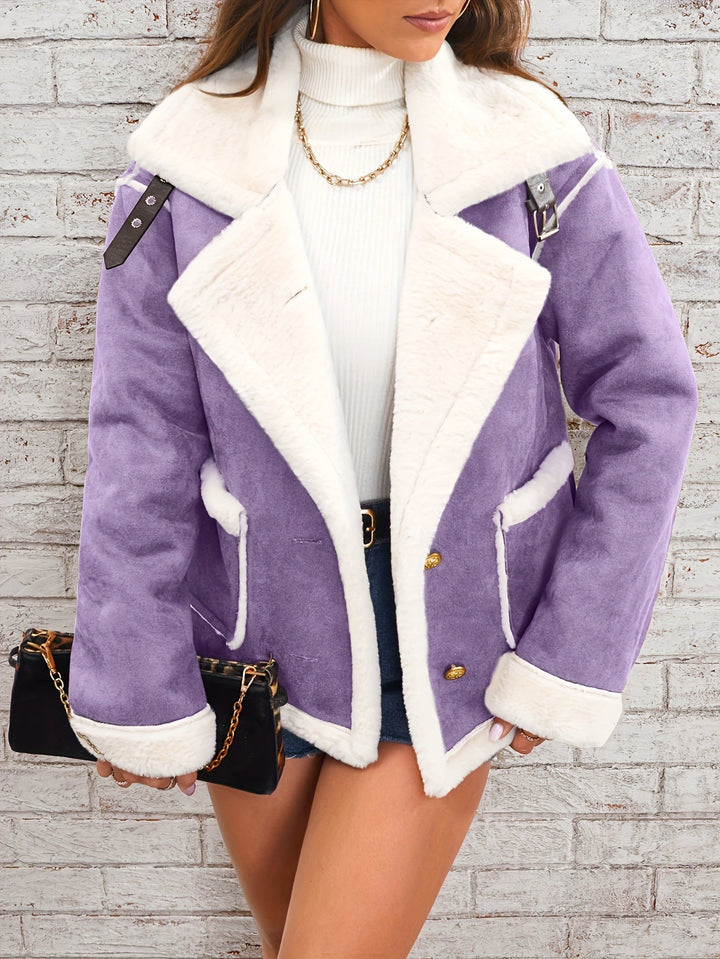 Agnes | Faux fur-lined winter jacket