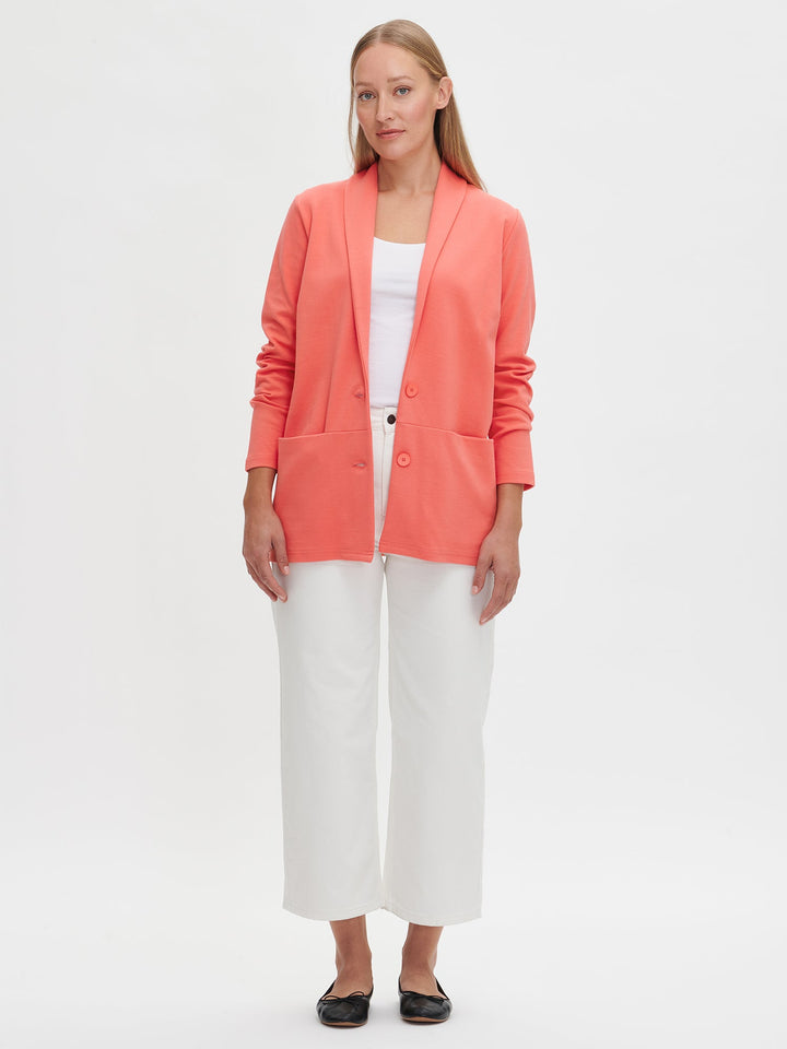 Sierra | Women’s open-front jersey blazer with a modern silhouette