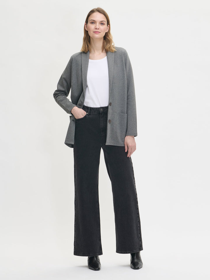 Gianna | Women’s tailored jersey blazer with minimalist cut