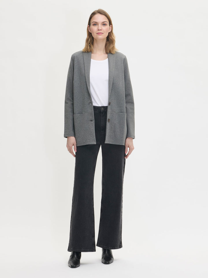 Gianna | Women’s tailored jersey blazer with minimalist cut
