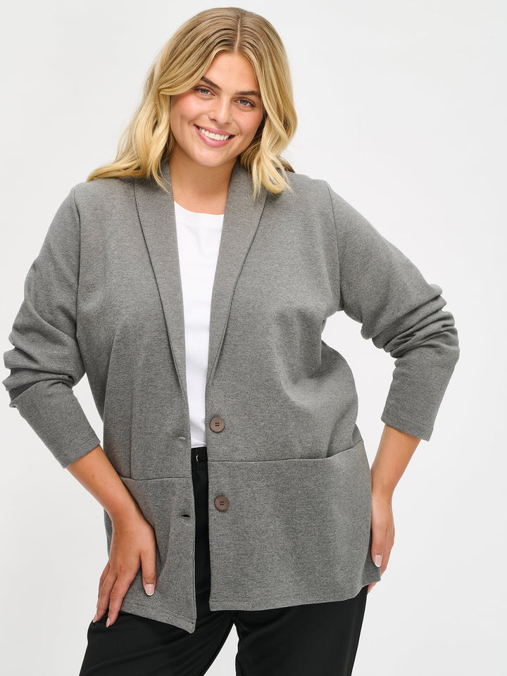 Gianna | Women’s tailored jersey blazer with minimalist cut