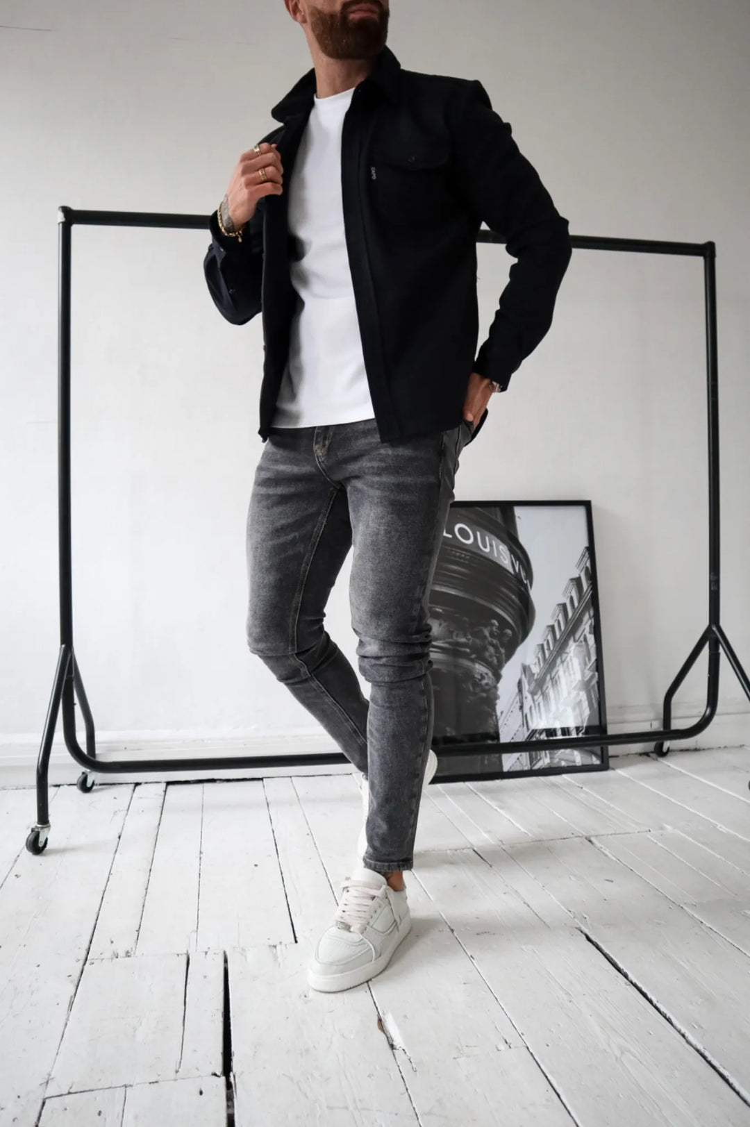 Alaric | Men's modern overshirt jacket