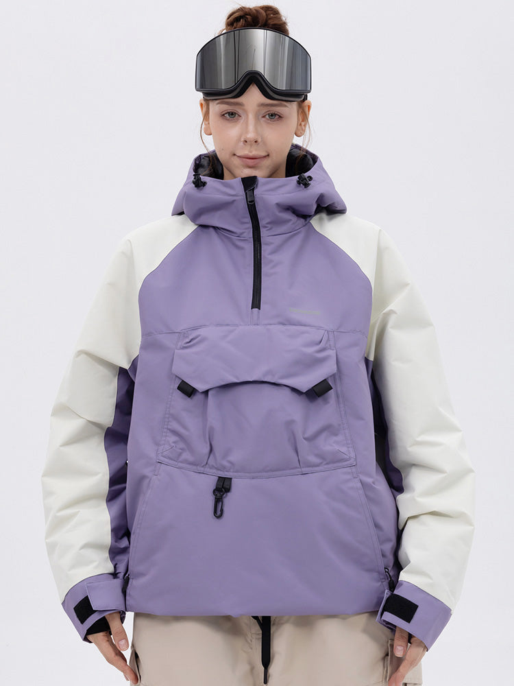 Jeslyn | Women’s freestyle cargo bomber jacket with a structured anorak silhouette
