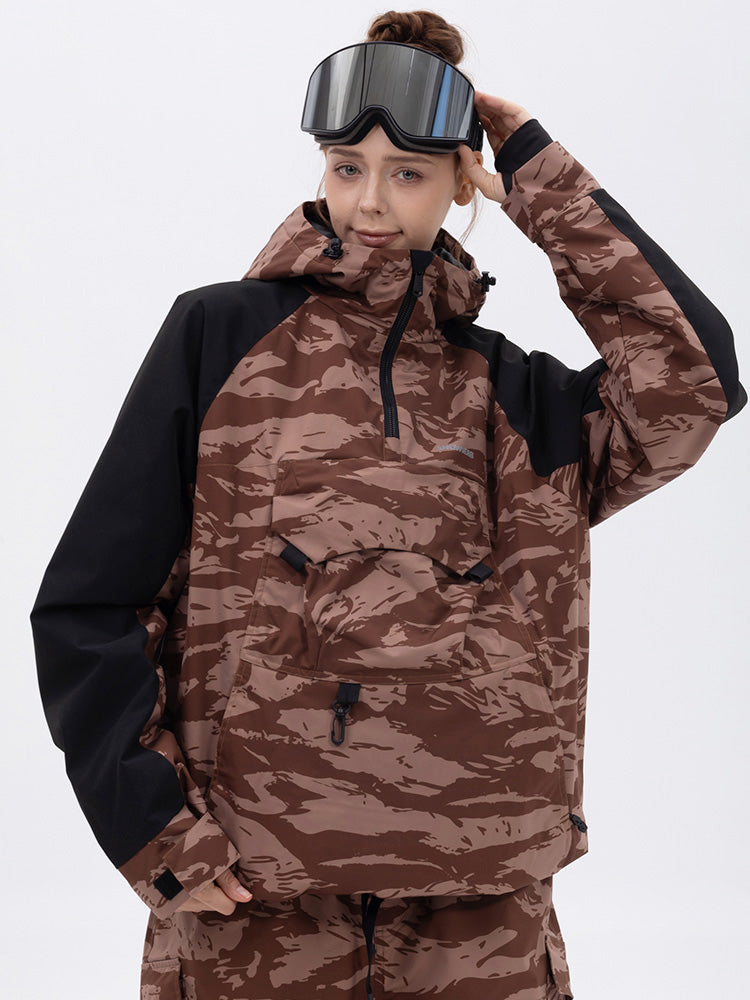 Jeslyn | Women’s freestyle cargo bomber jacket with a structured anorak silhouette