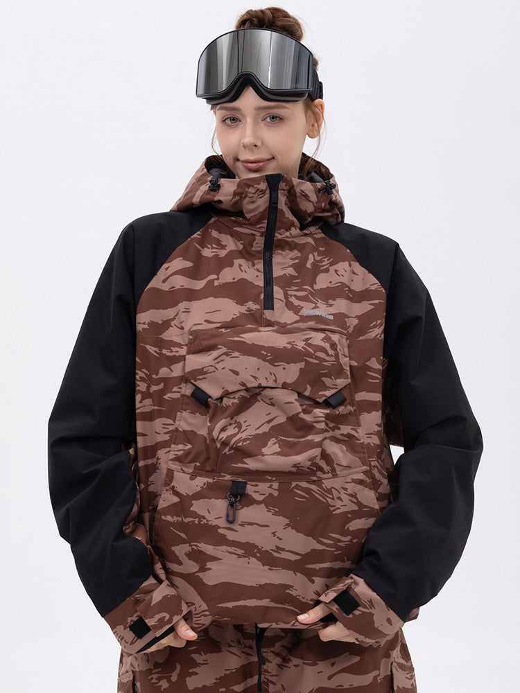 Jeslyn | Women’s freestyle cargo bomber jacket with a structured anorak silhouette