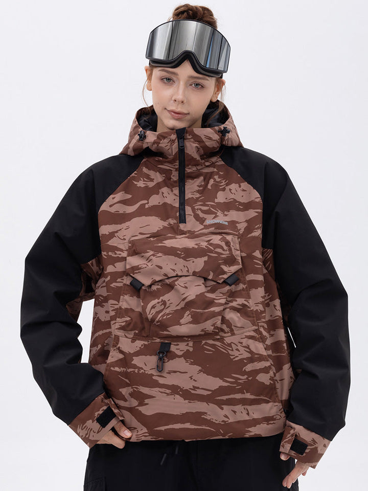 Jeslyn | Women’s freestyle cargo bomber jacket with a structured anorak silhouette