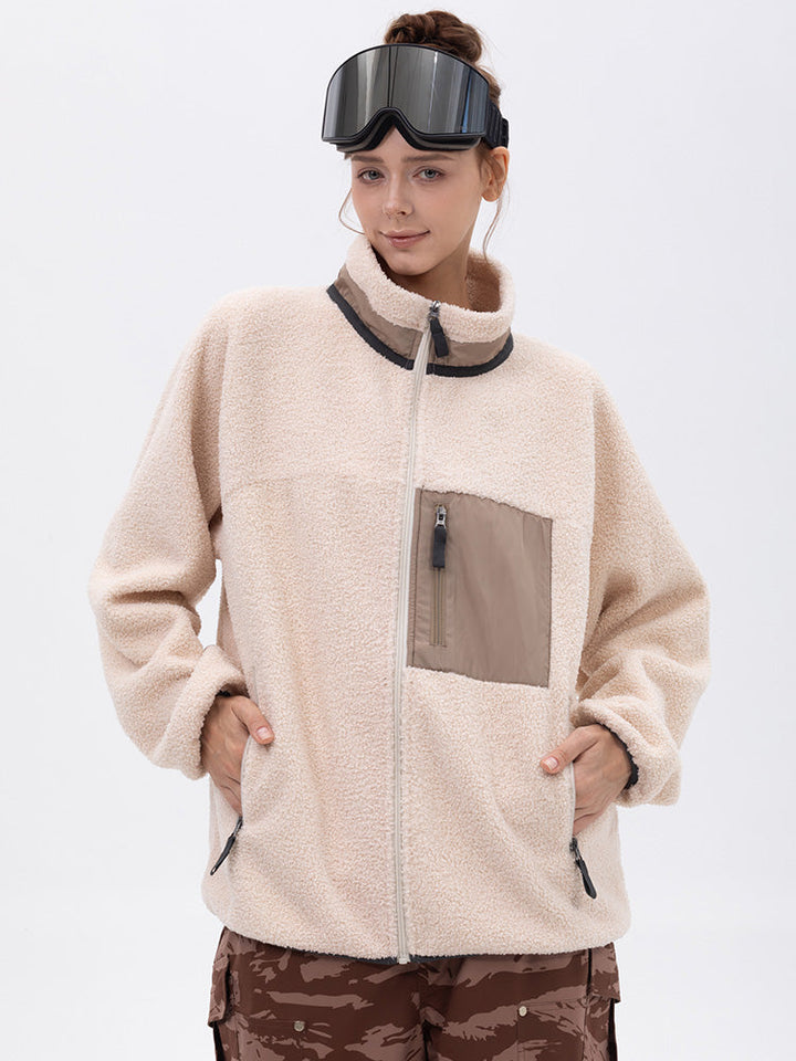 Tarin | Women's mountain-ready sherpa fleece jacket