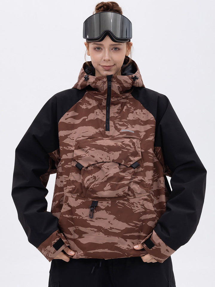 Jeslyn | Women’s freestyle cargo bomber jacket with a structured anorak silhouette