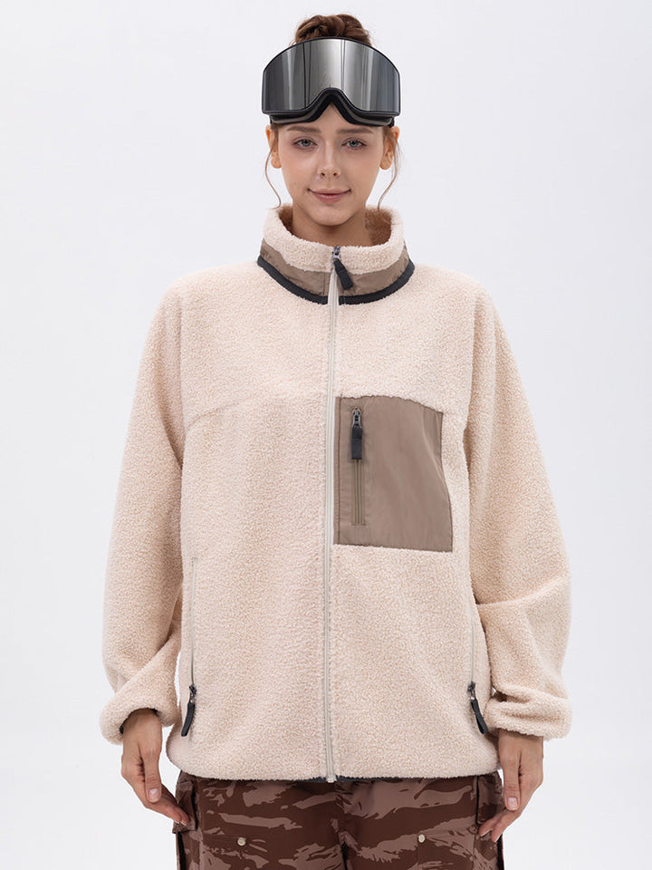 Tarin | Women's mountain-ready sherpa fleece jacket
