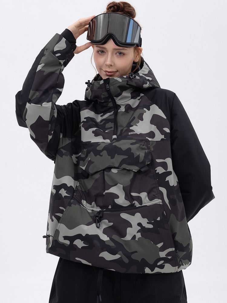 Jeslyn | Women’s freestyle cargo bomber jacket with a structured anorak silhouette