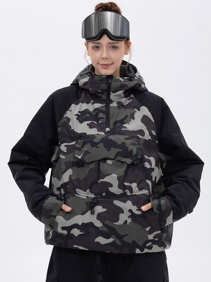 Jeslyn | Women’s freestyle cargo bomber jacket with a structured anorak silhouette