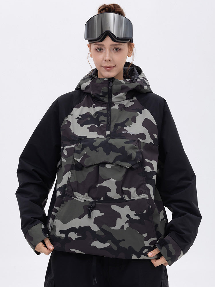 Jeslyn | Women’s freestyle cargo bomber jacket with a structured anorak silhouette