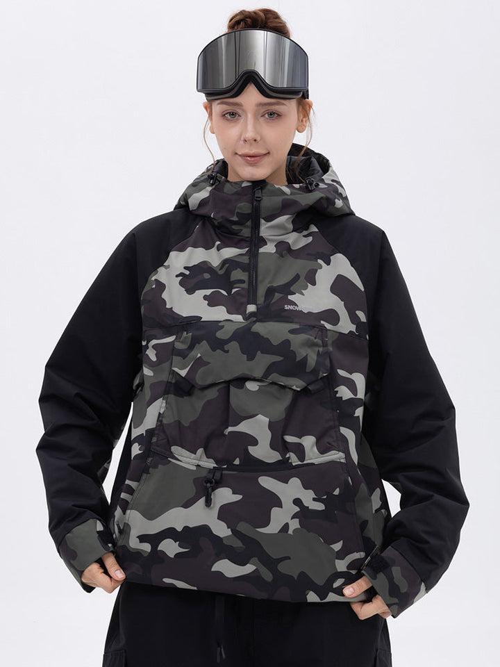 Jeslyn | Women’s freestyle cargo bomber jacket with a structured anorak silhouette