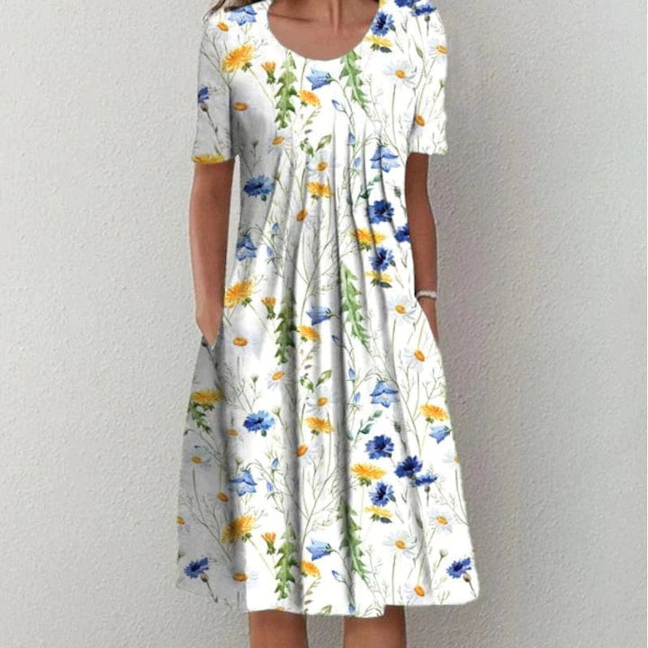 Elle | Elegant cotton dress