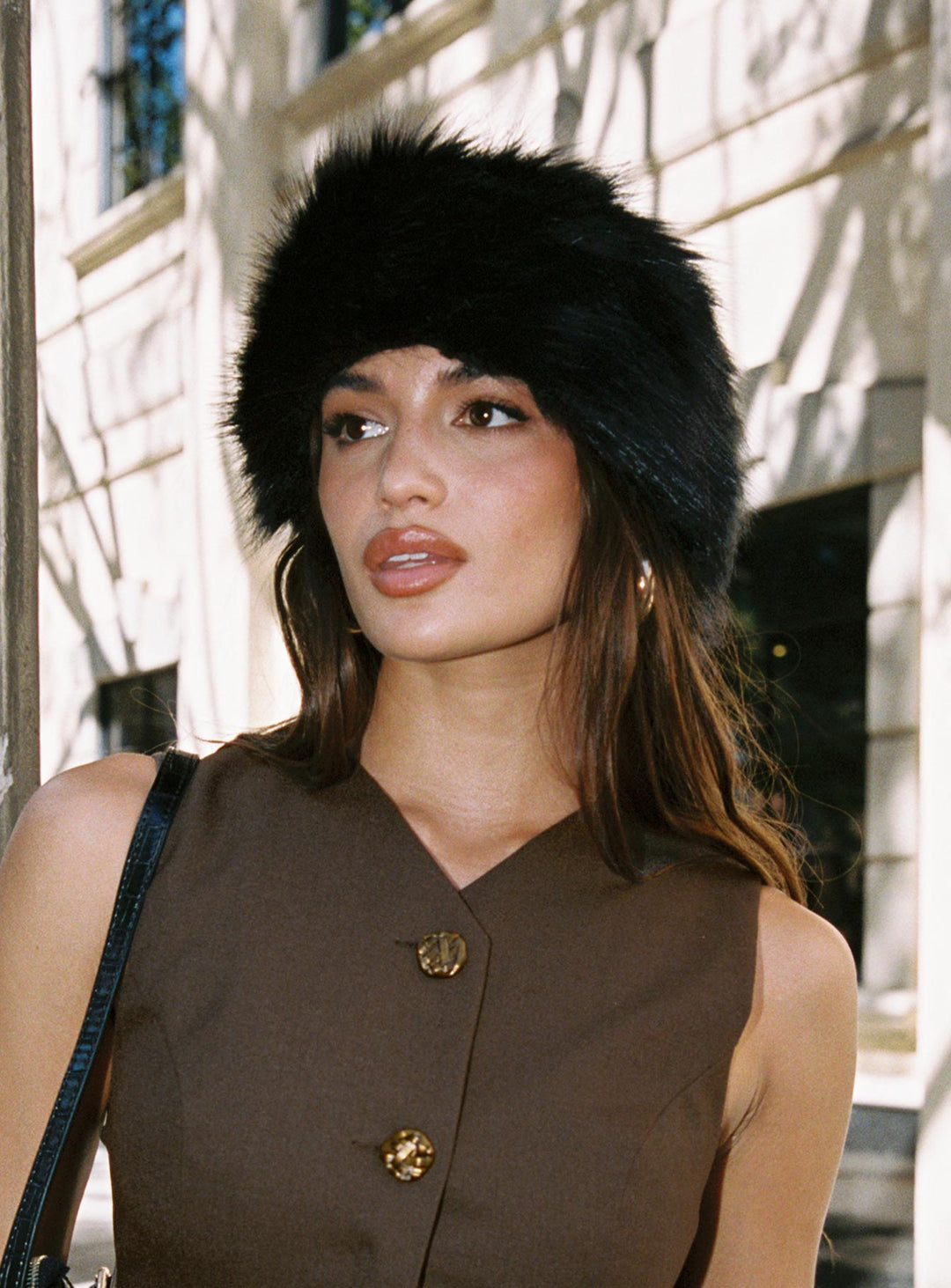 Laurel | Women’s faux fur fluffy headband