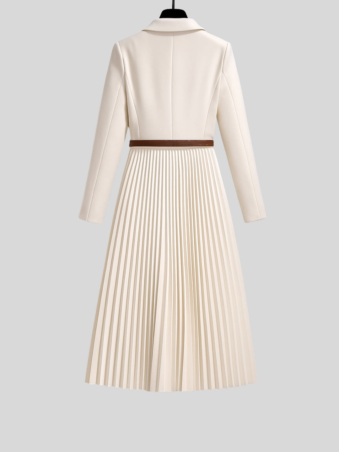 Vera | Women’s slim suit dress with belt and button closure