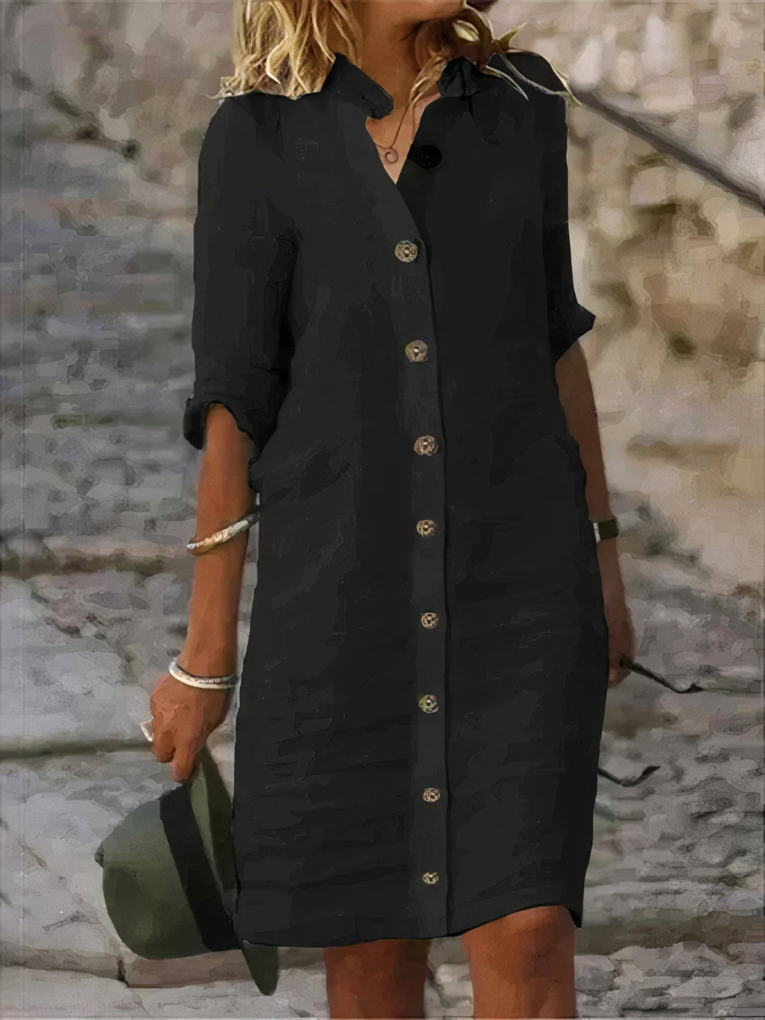 Adira | Women's airy summer dress with flowing silhouette