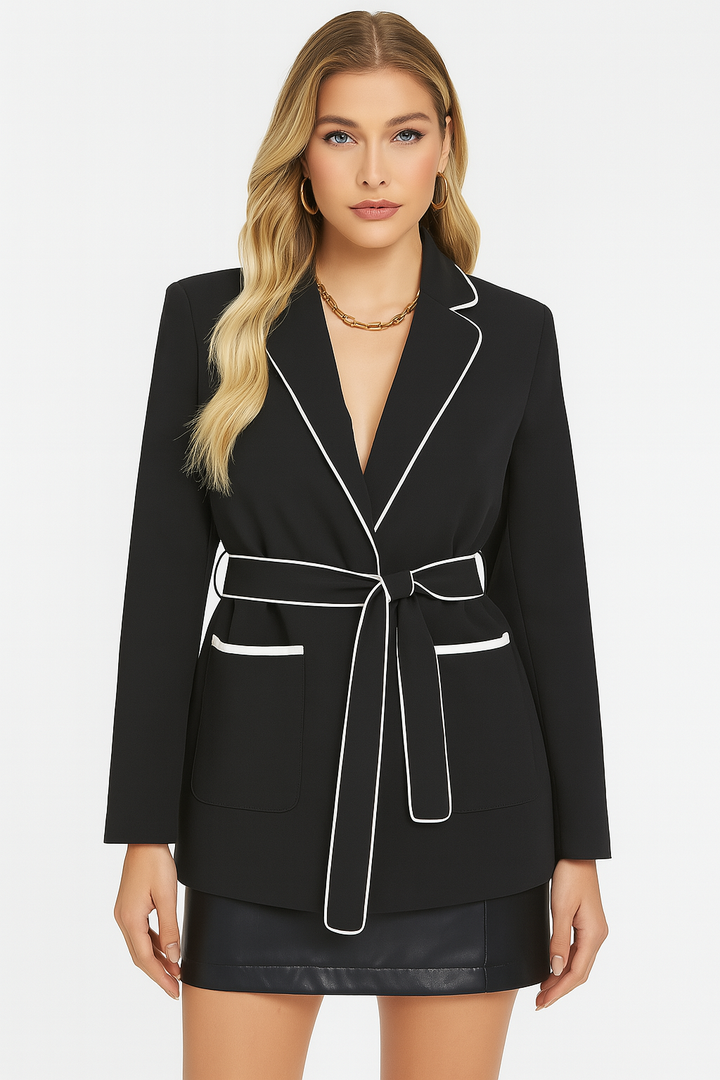 Lily | Women’s blazer with modern cut and layered silhouette