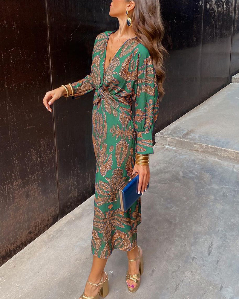 Ava | Women's twister midi dress