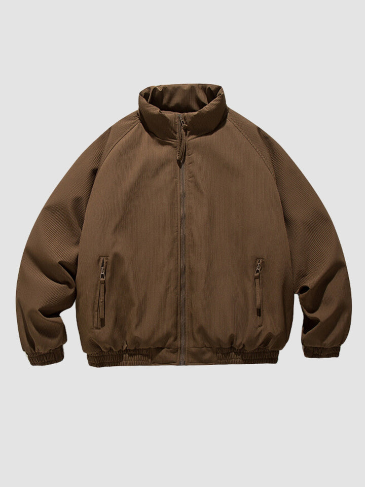 Mabel | Women’s jacket with stand collar and zipper closure