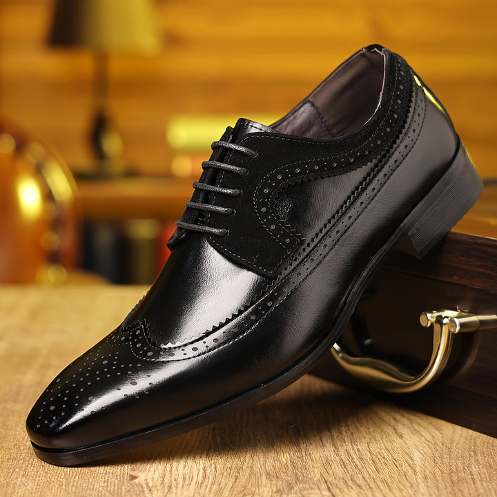 Lorenzo | Men's shoes with brogue detailing