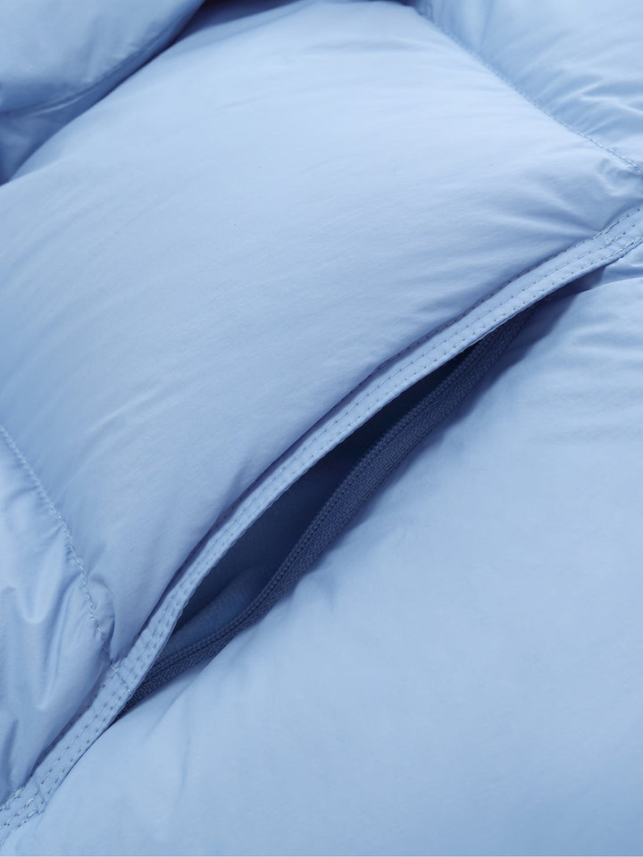 Elowen | Women’s cropped puffer jacket with oversized collar