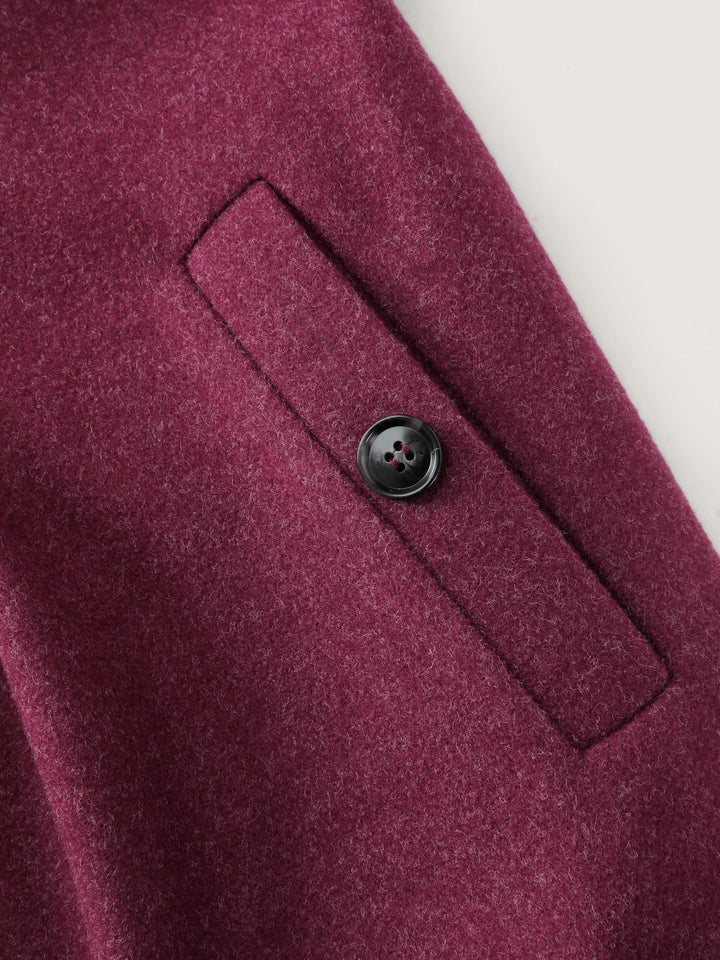 Danise | Women’s hooded pleated pockets waist-defining coat