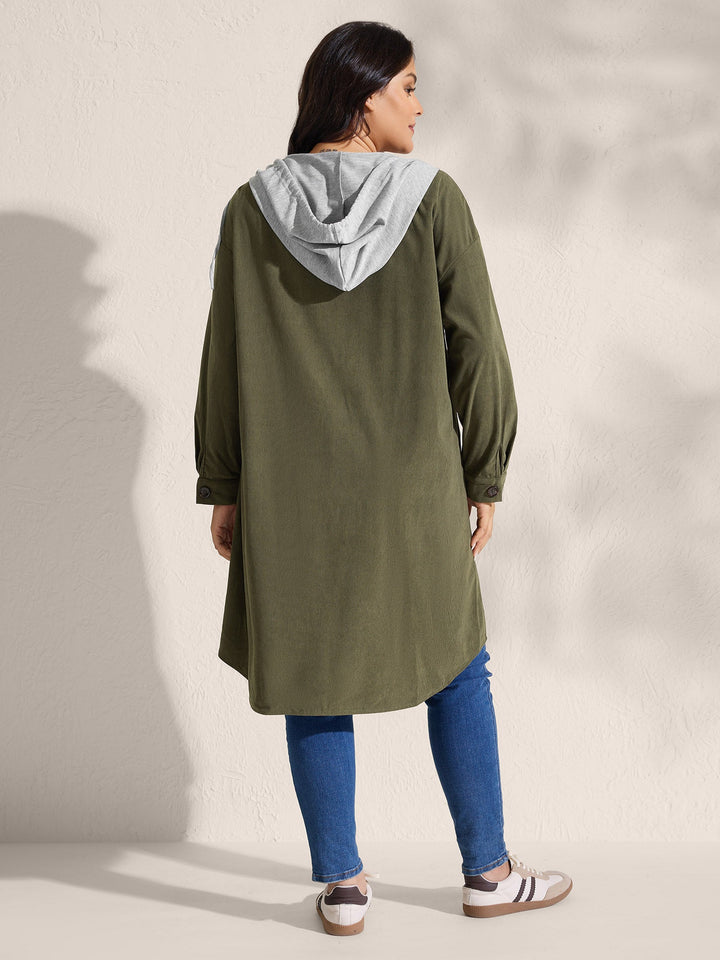 Waverly | Women’s hooded button-front pockets jacket