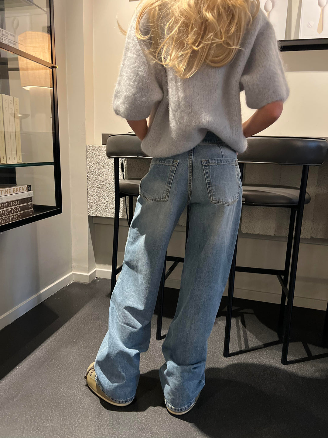 Samarah | Women's jeans with straight fit and versatile waist