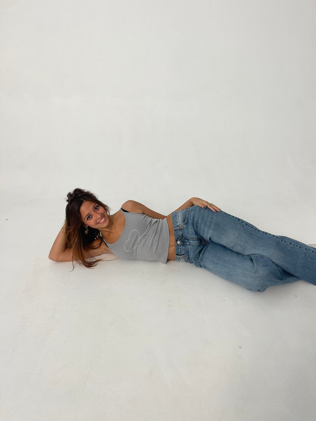 Samarah | Women's jeans with straight fit and versatile waist