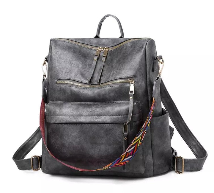 Lily | Fashionable leather backpack