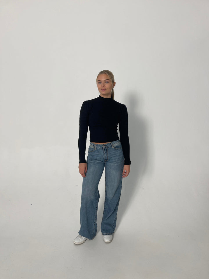Samarah | Women's jeans with straight fit and versatile waist