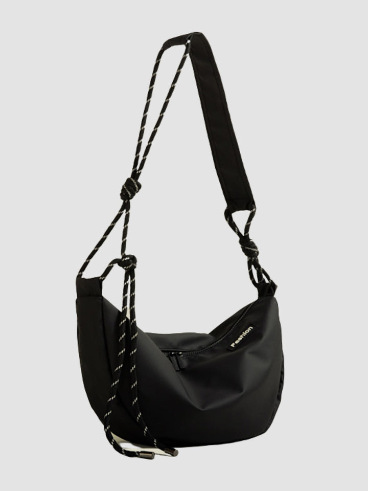 Hallie | Women’s medium crossbody bag with zipper closure and canvas finish