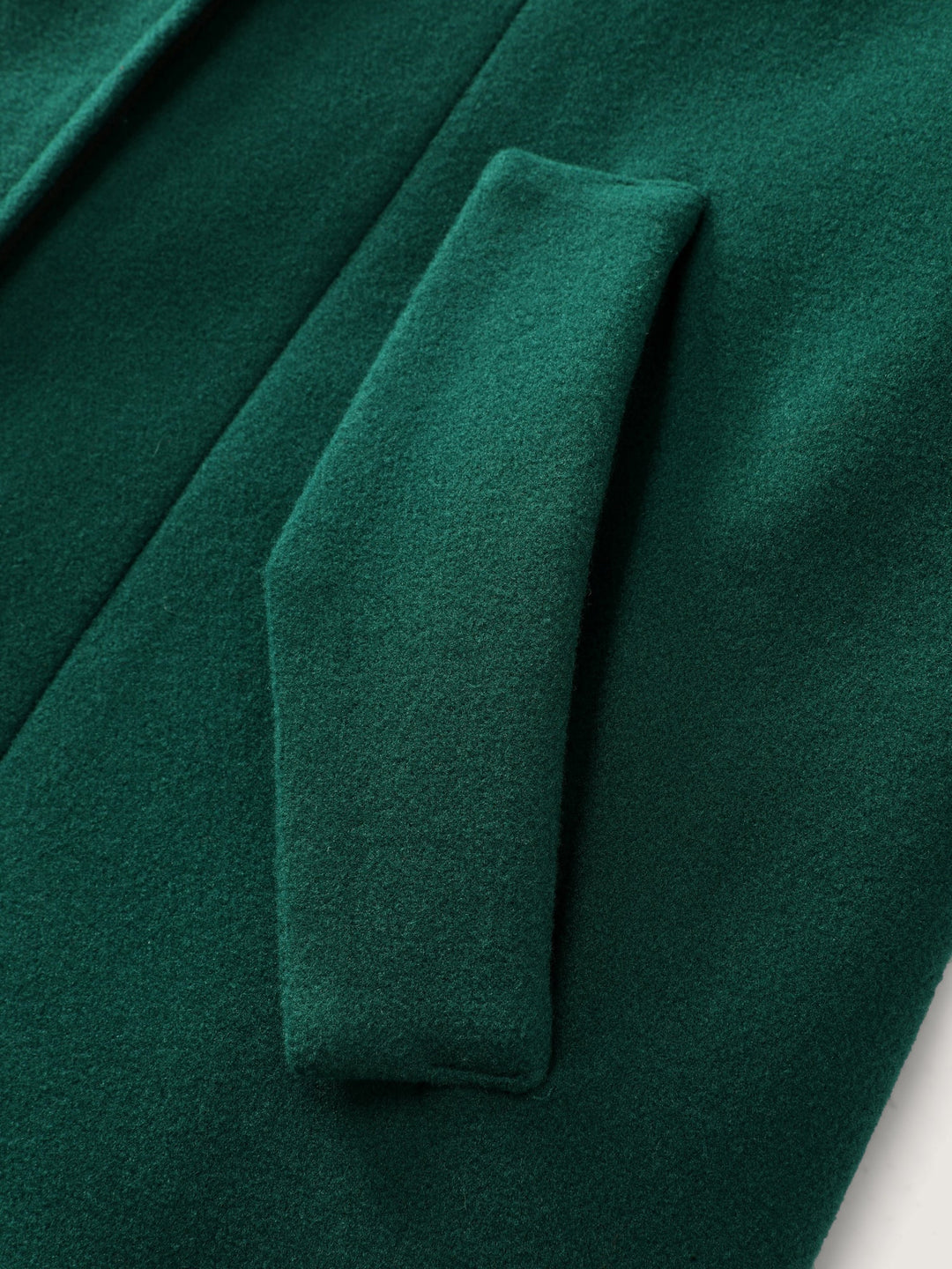 Ophelia | Women's color contrast belted lined coat