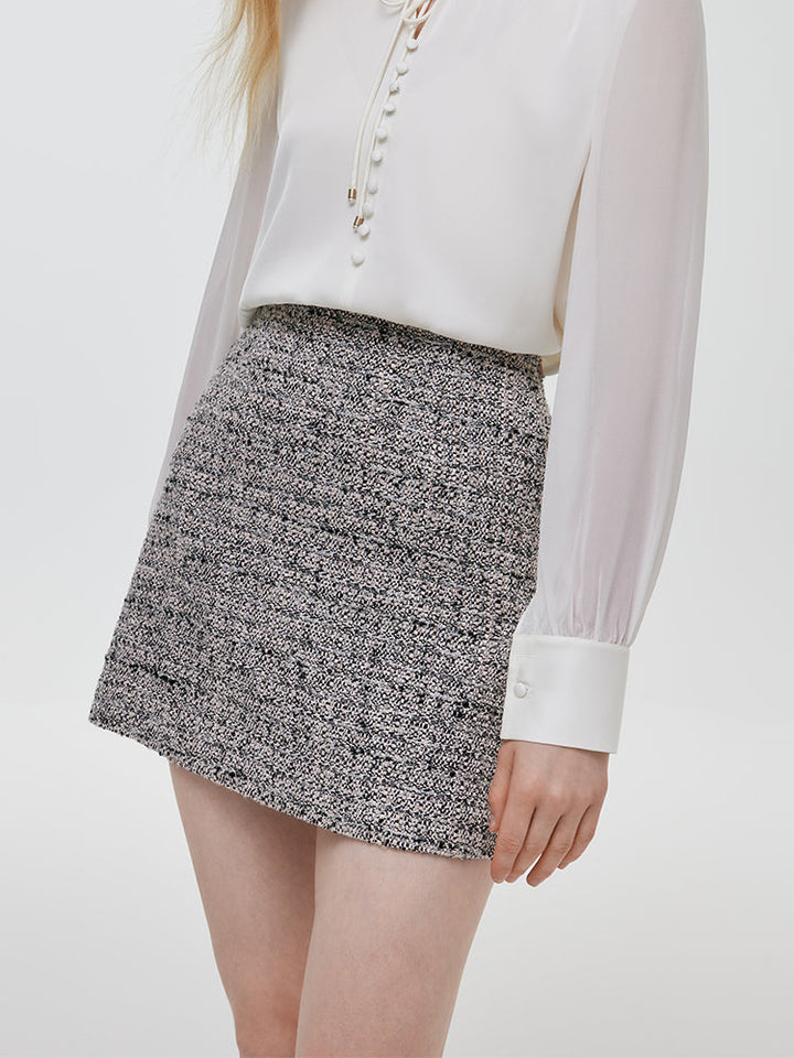 Emelyn | Women’s tweed straight skirt