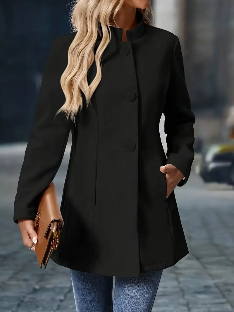 Melby | Women’s chic everyday blazer with minimal collar and sculpted waist