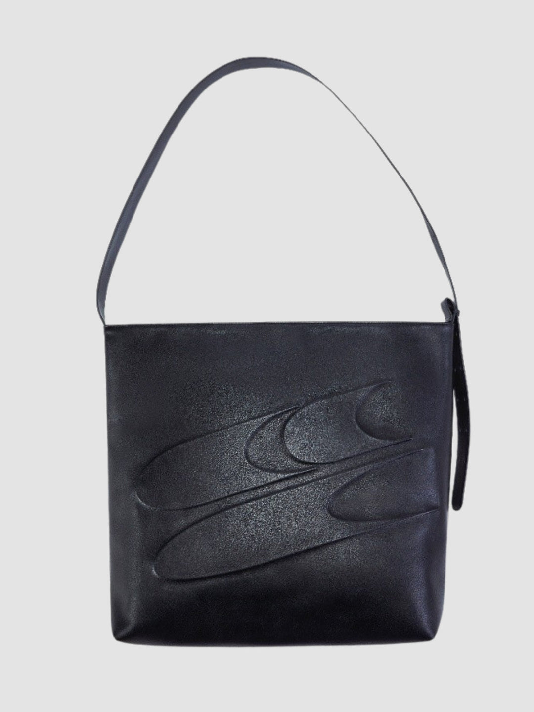 Ainsley | Women’s large shoulder bag with zipper closure and canvas texture