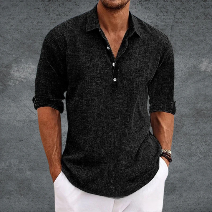 Theo | Men’s collared casual shirt