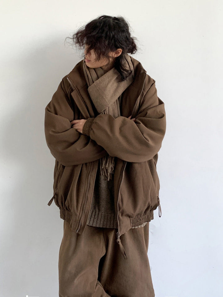 Mabel | Women’s jacket with stand collar and zipper closure