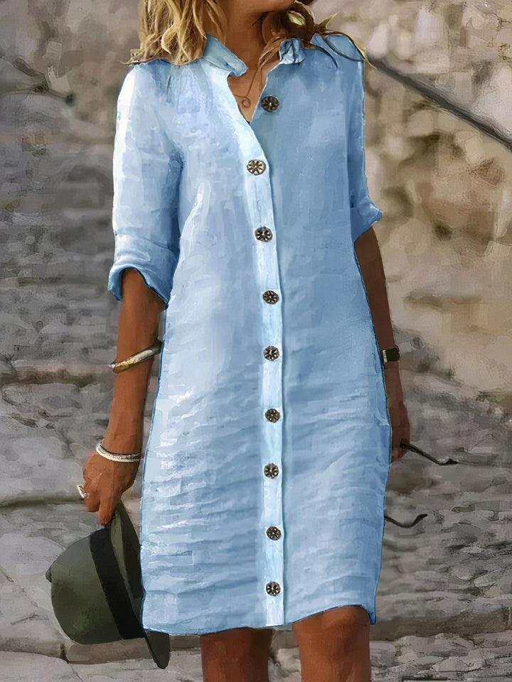 Adira | Women's airy summer dress with flowing silhouette