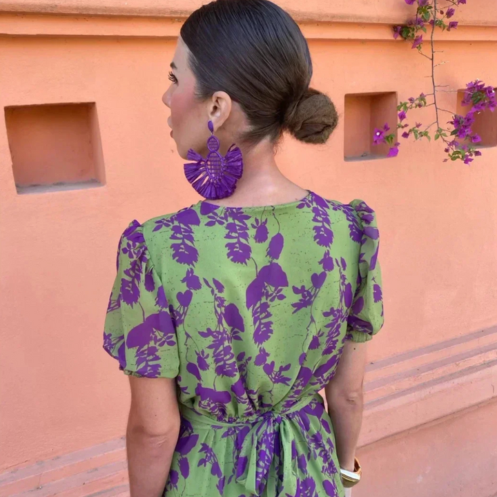 Valentine | Women's dress with flowing cut