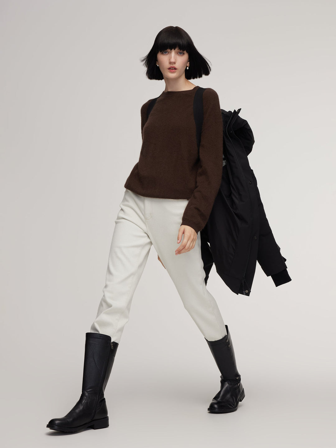 Saelyn | Women’s thermal hooded winter coat with a streamlined, weather-ready silhouette