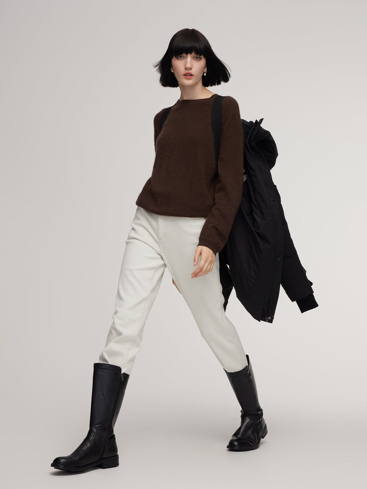 Saelyn | Women’s thermal hooded winter coat with a streamlined, weather-ready silhouette