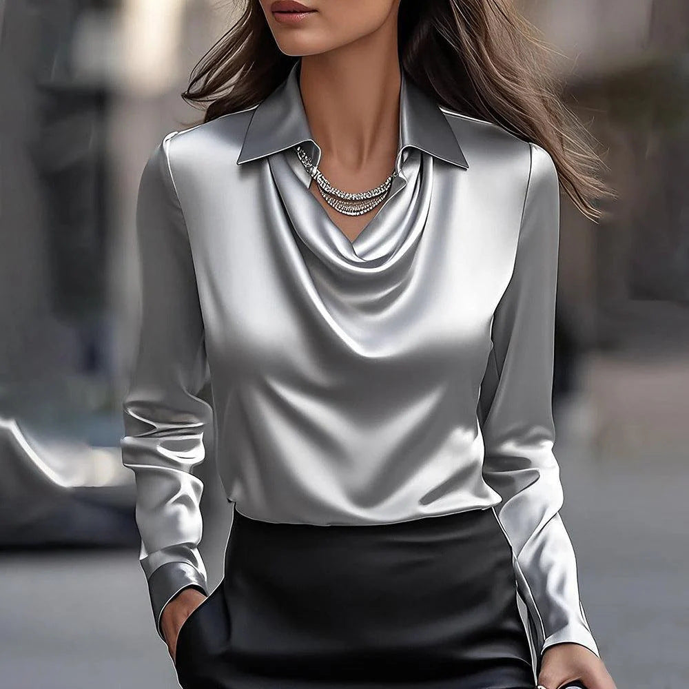 Reba | Women's pleated blouse