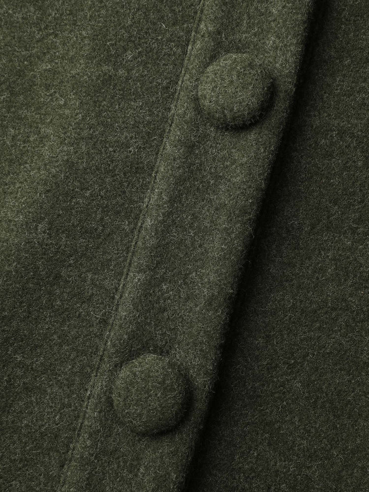 Lena | Women's flared sleeve A-line button coat