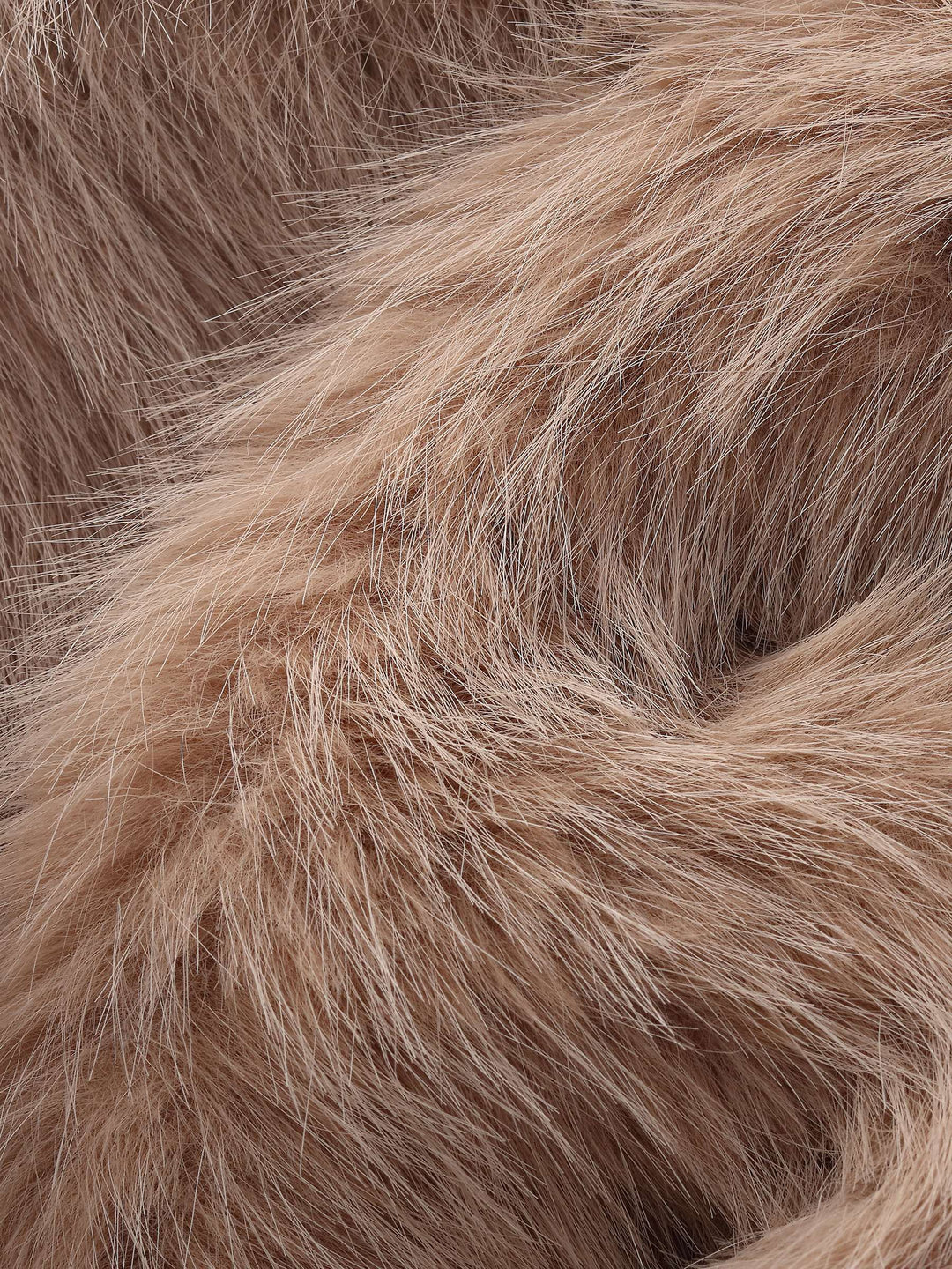 Dalynn | Women’s plush V-neck coat with a soft, structured cropped silhouette