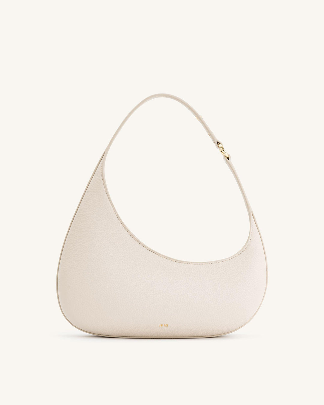Joana | Structured shoulder bag with gold hardware