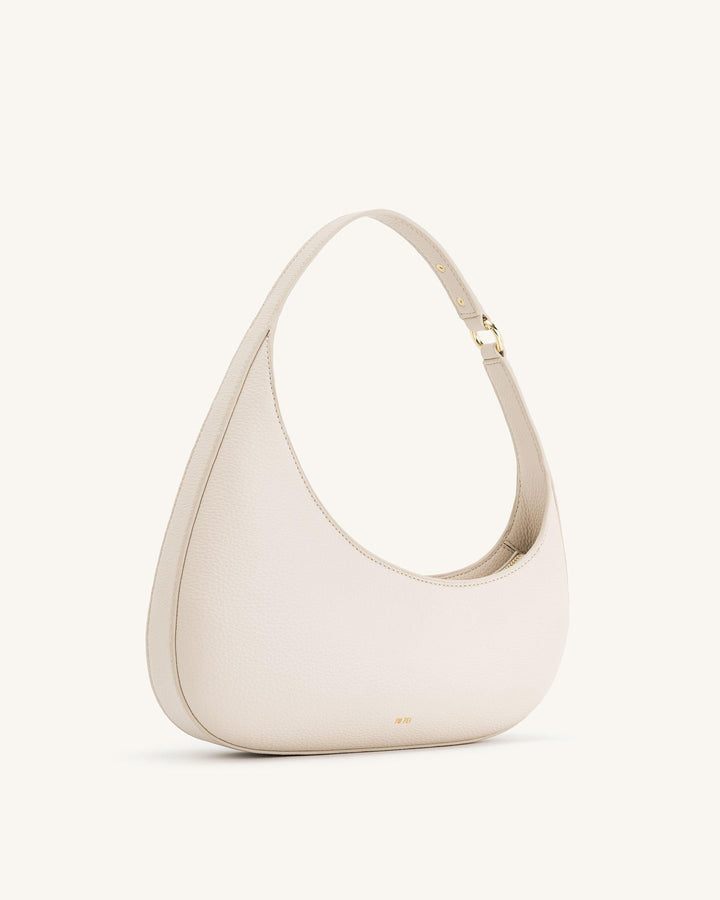 Joana | Structured shoulder bag with gold hardware